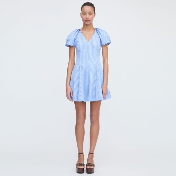 Hill House Home The Claudine Dress - Blue Stripe Size MBlue Stripe / M - Picture 3 of 5